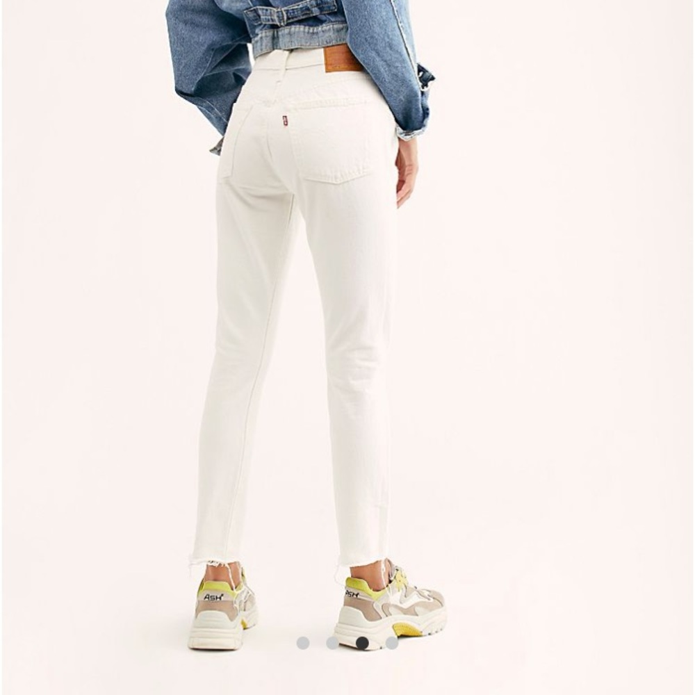 Levi’s 501 white skinny jean - Picture 1 of 4